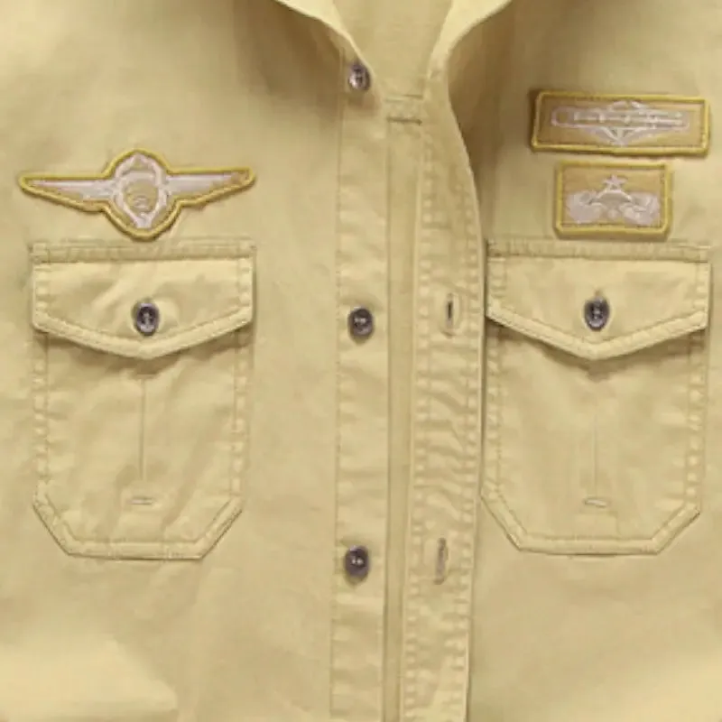 CHEMISE MILITAIRE - EMBLÈME