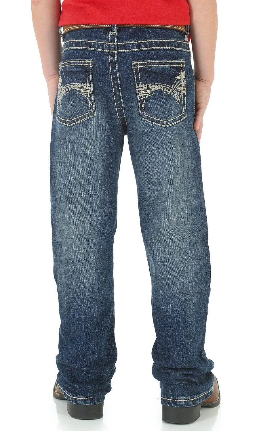 CL42JWXCA-4-Regular Wrangler Boys 20X 42 Vintage Boot