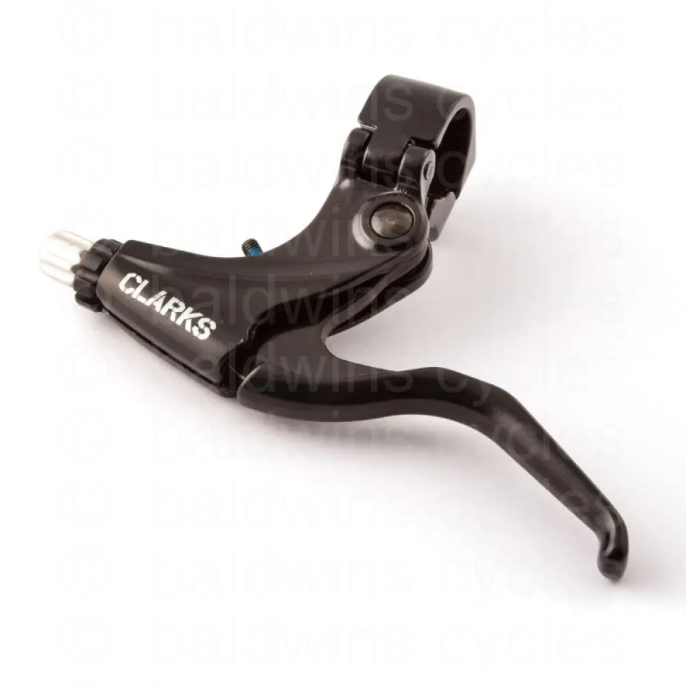 Clarks V-Brakeset F&R in Black inc. Cables, Steel Guide Pipes & Boots