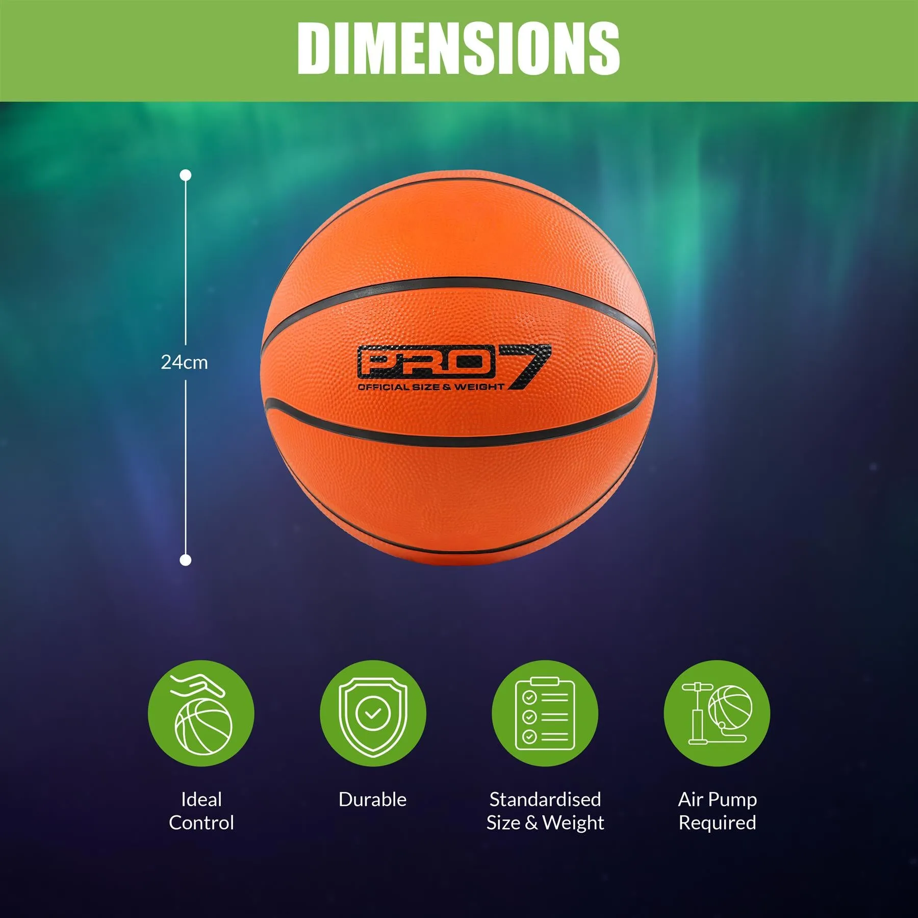 Classic Orange Basketball