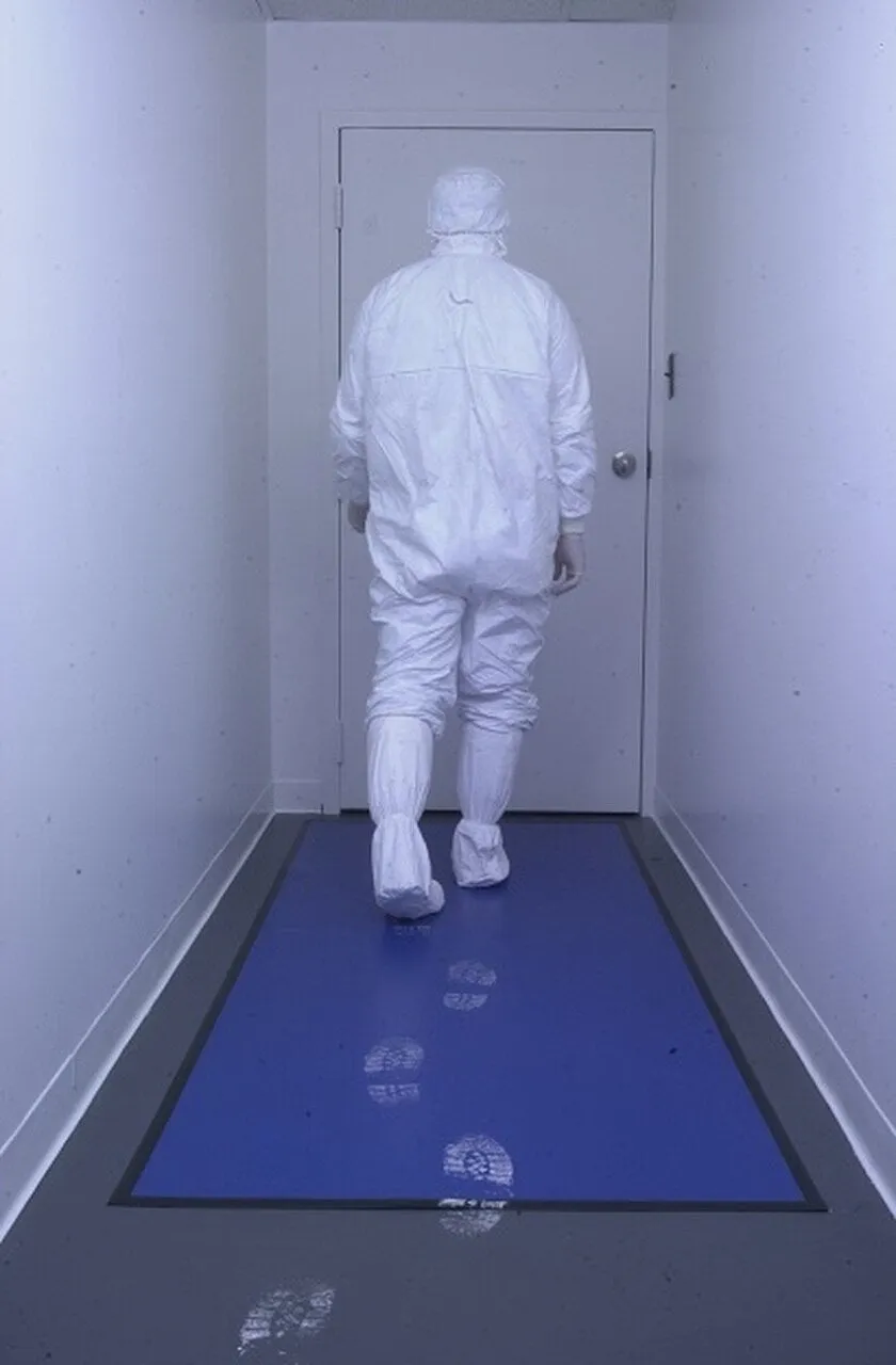 Cleanroom sticky mat 26" x 45" 4 Mats per Case