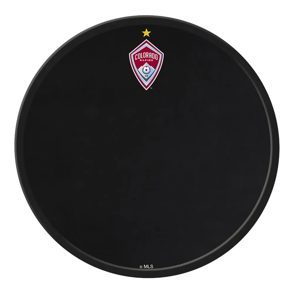 Colorado Rapids: Modern Disc Corkboard Wall Sign