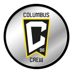 Columbus Crew: Modern Disc Mirrored Wall Sign