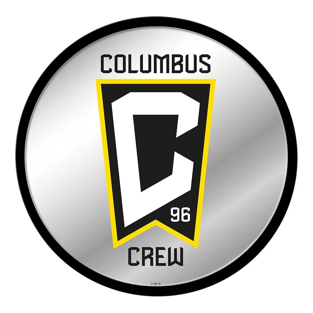 Columbus Crew: Modern Disc Mirrored Wall Sign