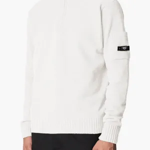 COMBAT KNITTED HALFZIP | ECRU