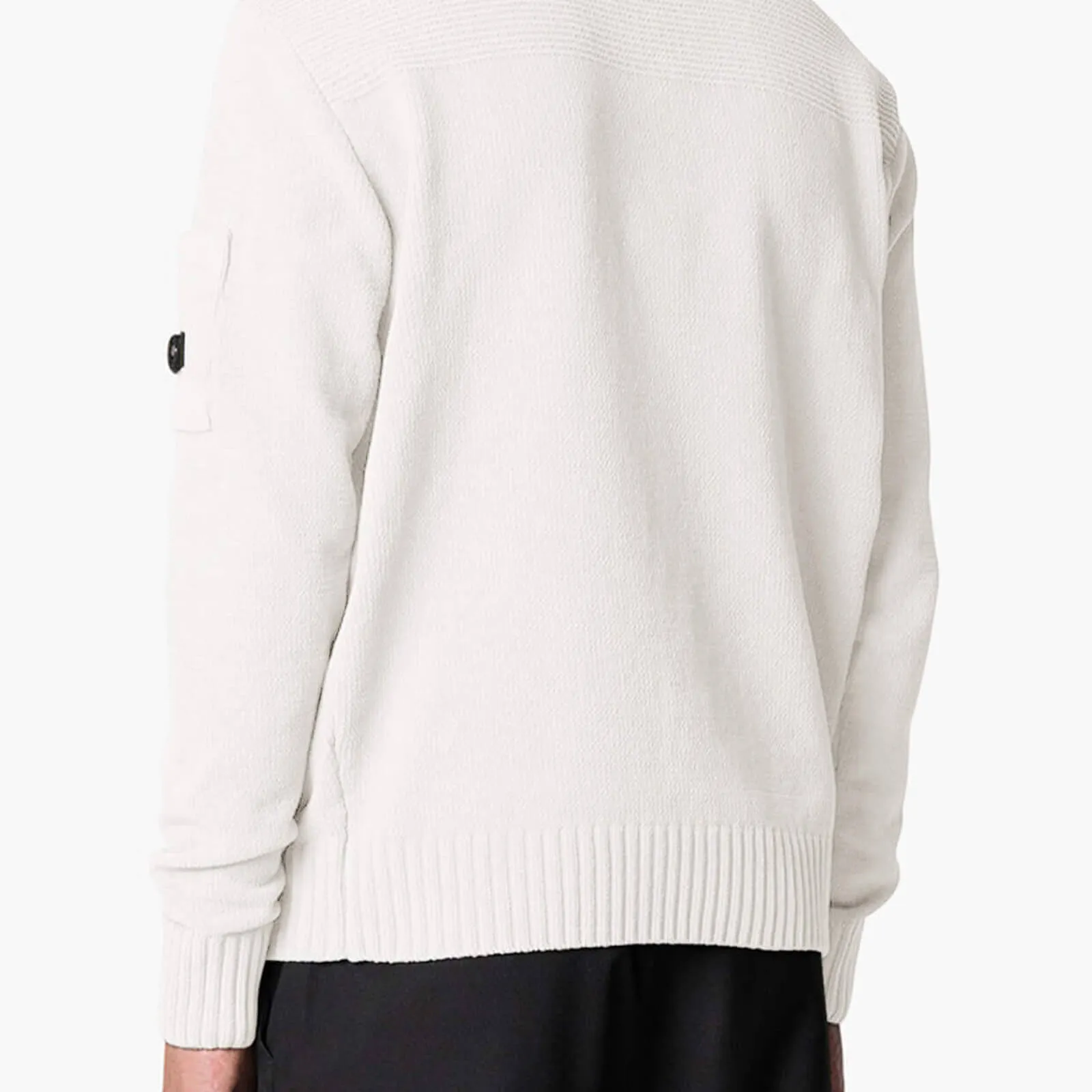 COMBAT KNITTED HALFZIP | ECRU