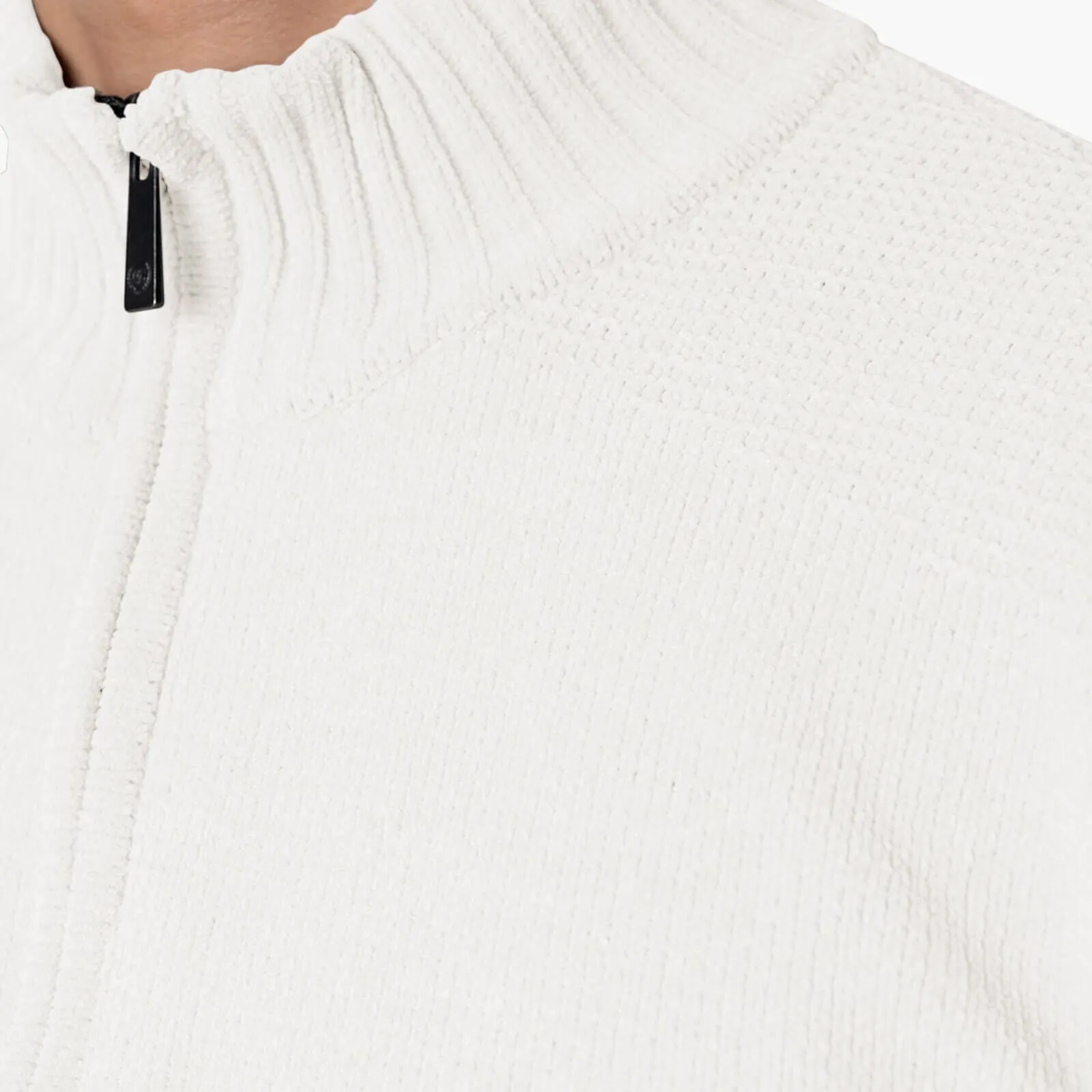 COMBAT KNITTED HALFZIP | ECRU
