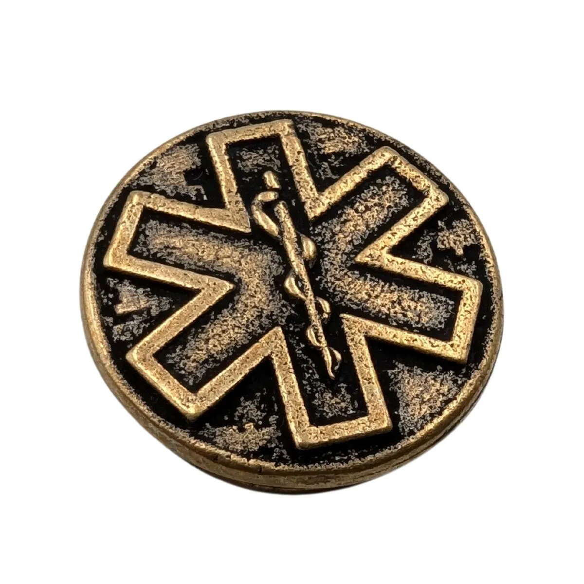 Combat Medic bronze paracord bead