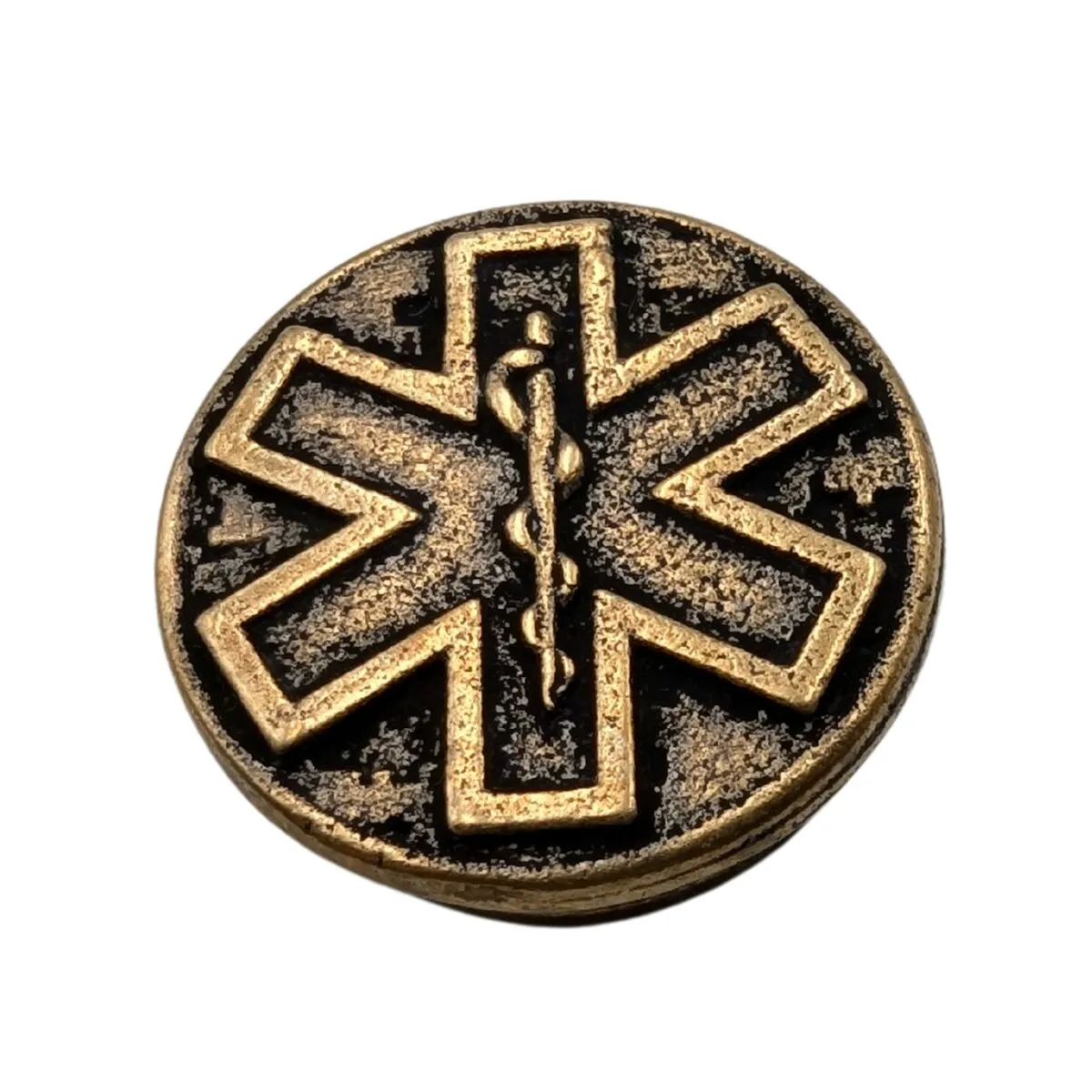 Combat Medic bronze paracord bead