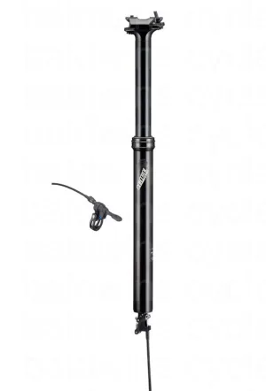 ControlTech Lynx MTB Dropper Aluminium Seat Post With Internal Cable Routing in Black - 31.6mm