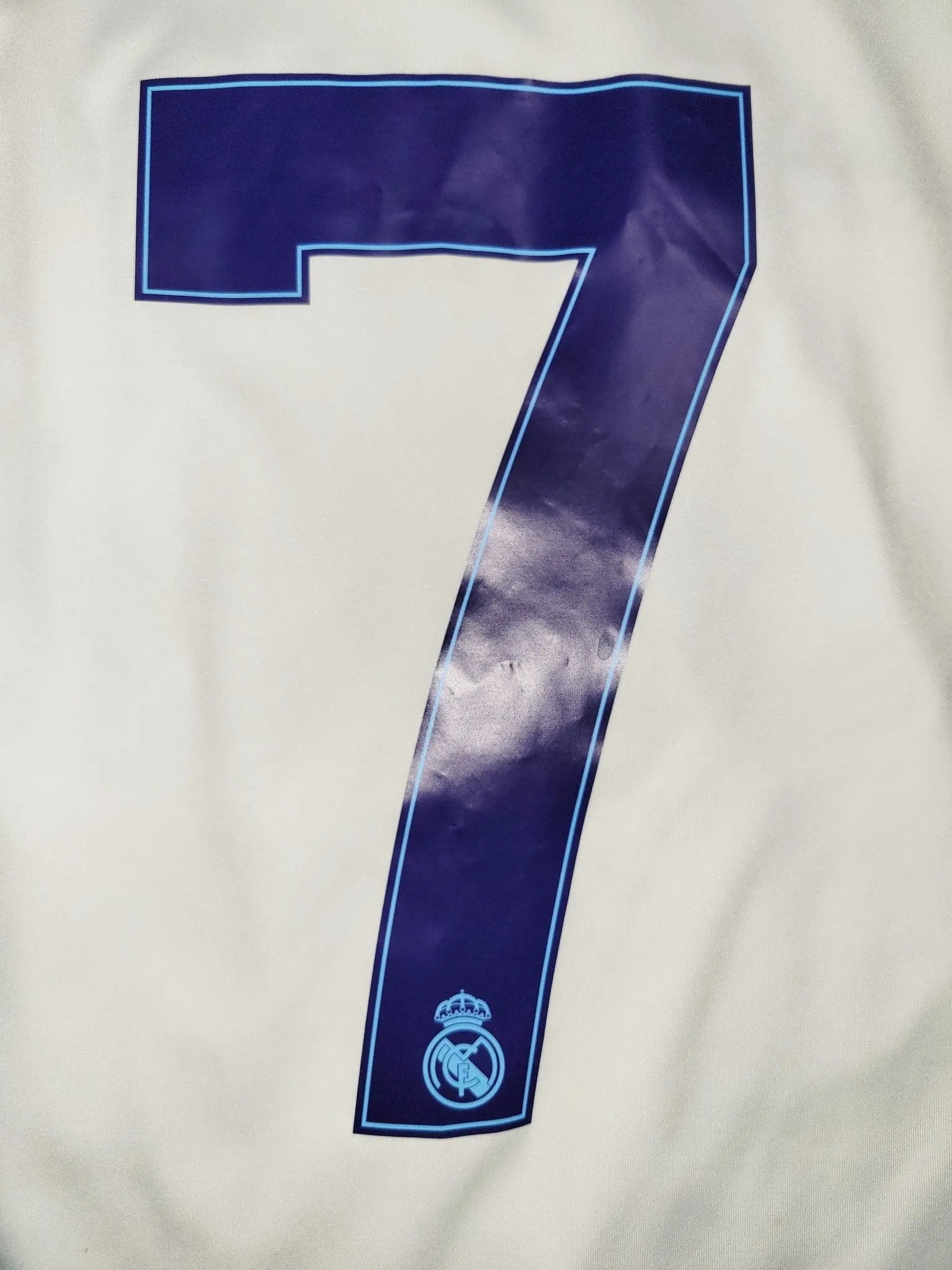 Cristiano Ronaldo Real Madrid 2012 2013 UEFA Home Soccer Jersey Camiseta Shirt M SKU# W41768