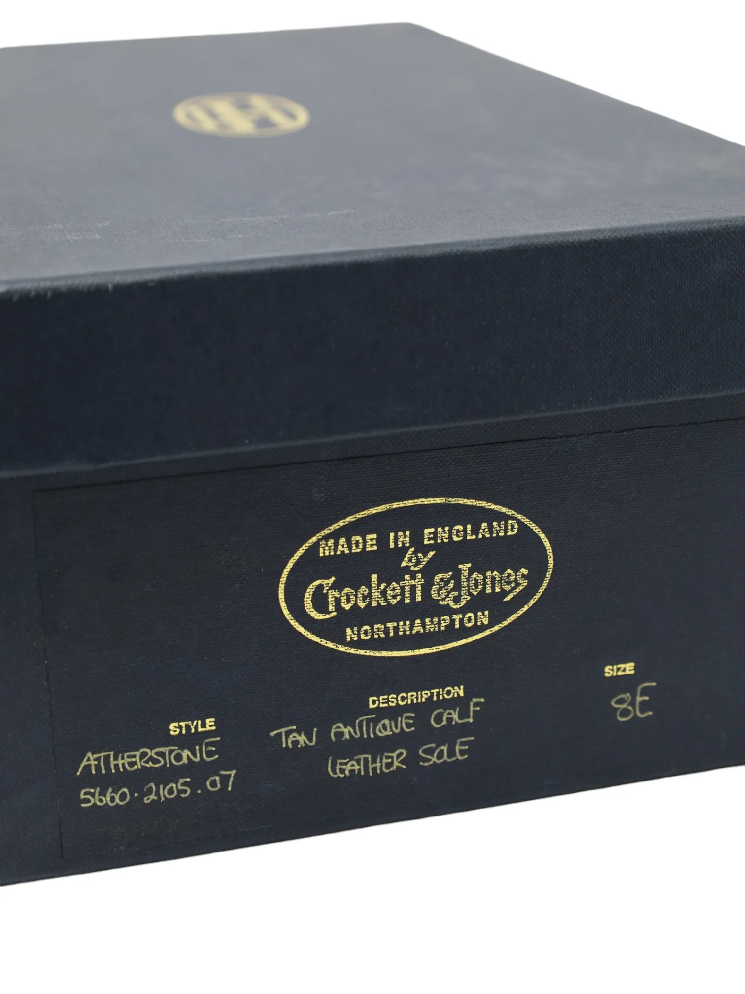 Crockett & Jones Cognac Brown Atherstone Wingtip Derby Lace-ups