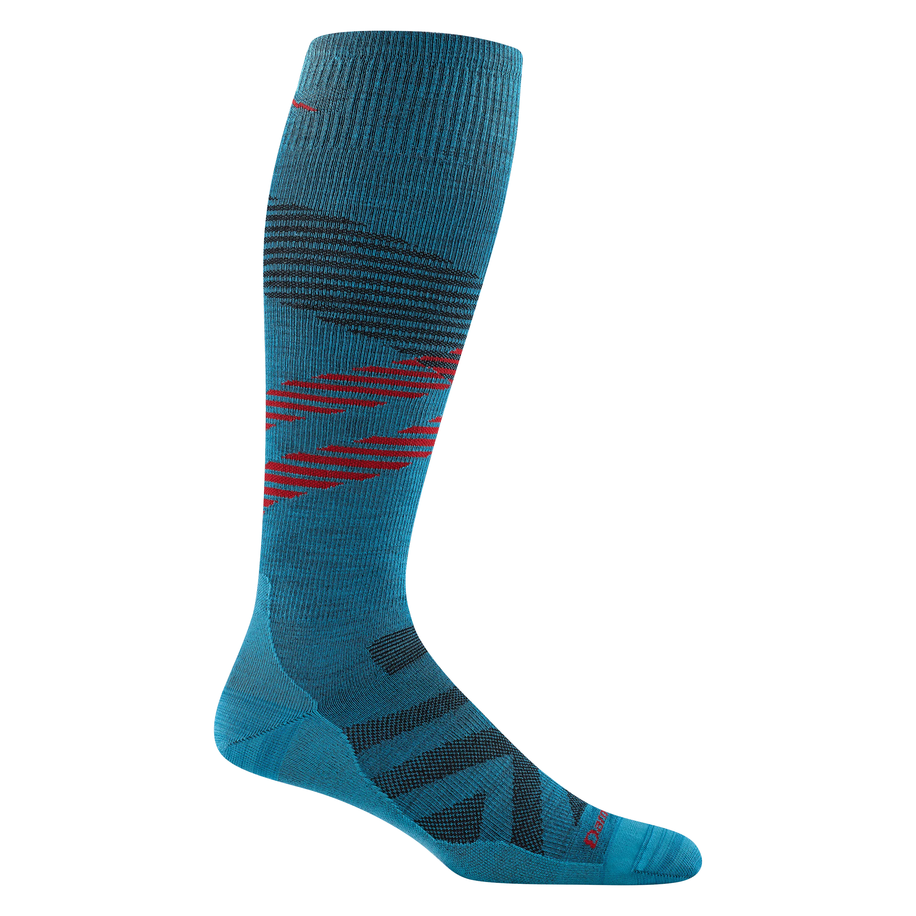 Darn Tough Mens Pennant RFL Over-the-Calf Ultra-Lightweight Ski & Snowboard Socks