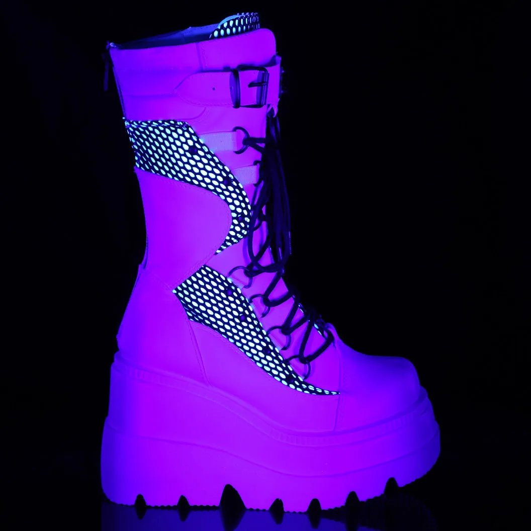 DemoniaCult Shaker 70 Boots White