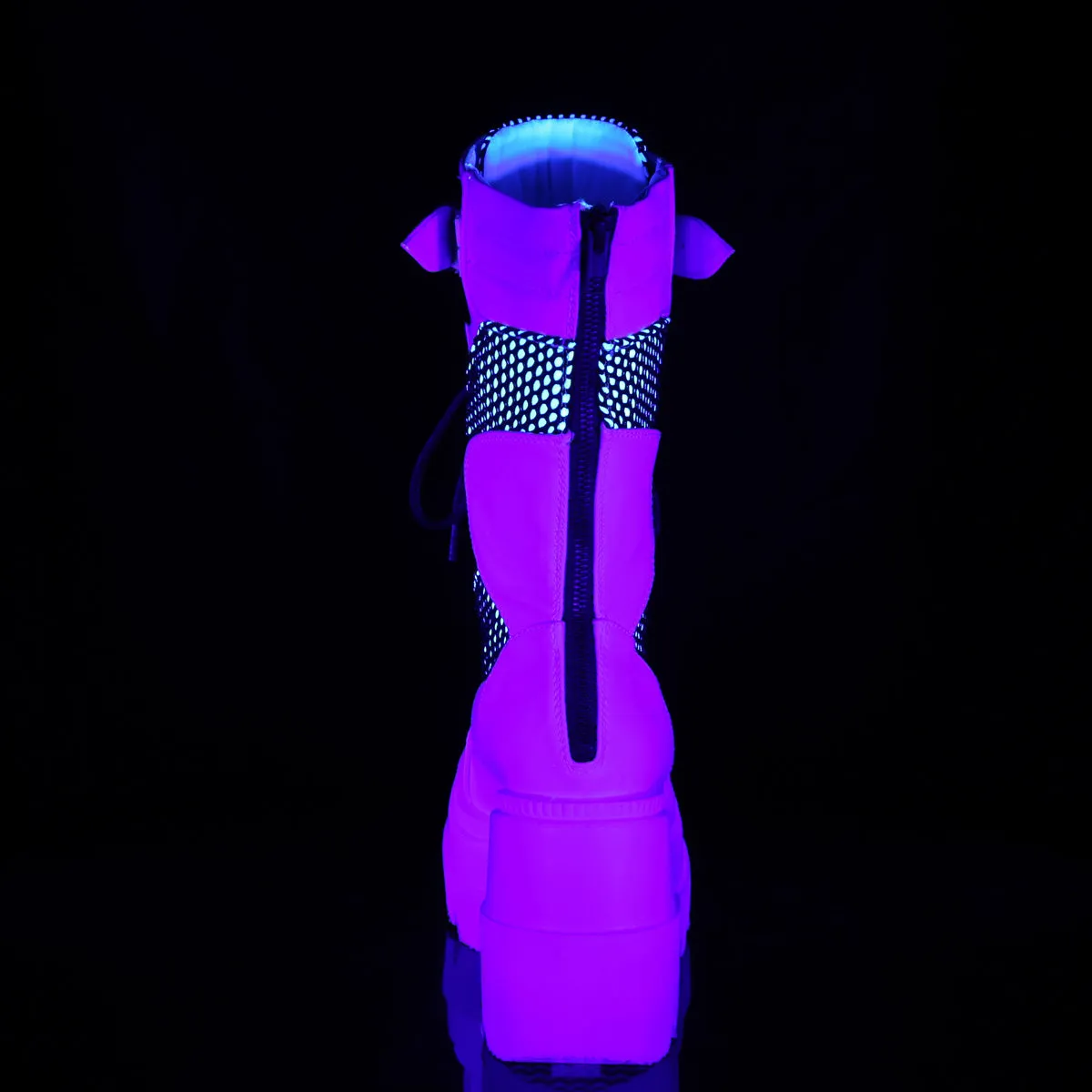 DemoniaCult Shaker 70 Boots White
