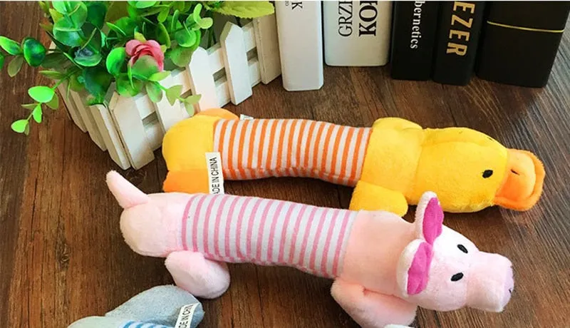 Dog Plush Squeak Toy