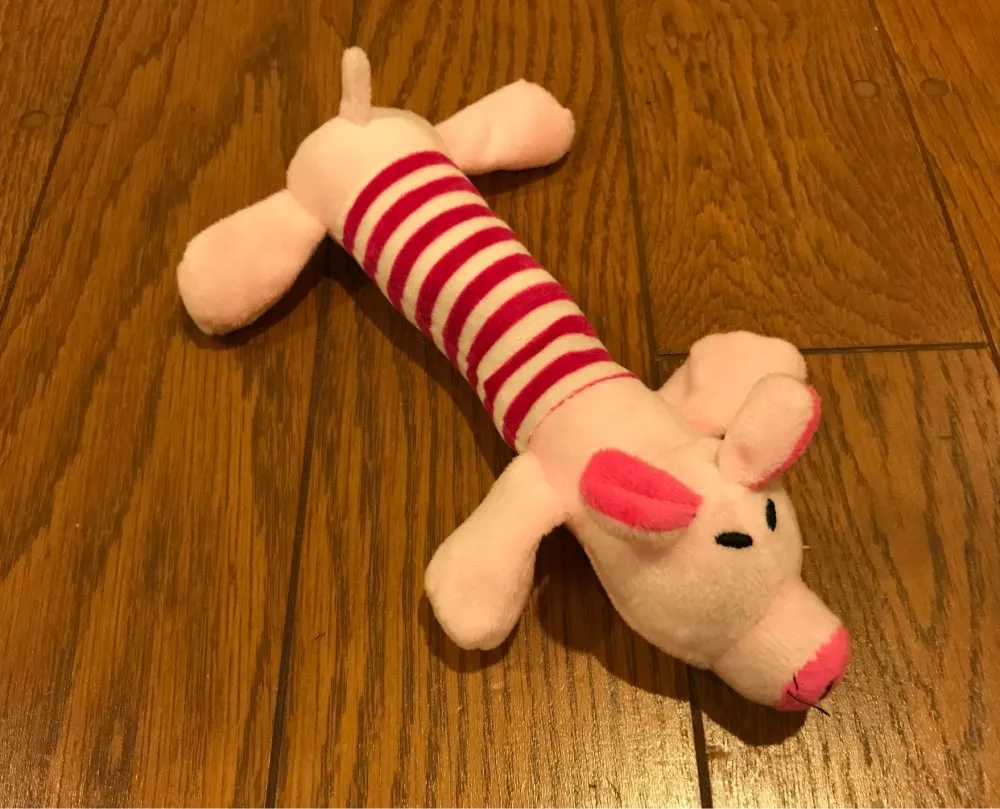 Dog Plush Squeak Toy
