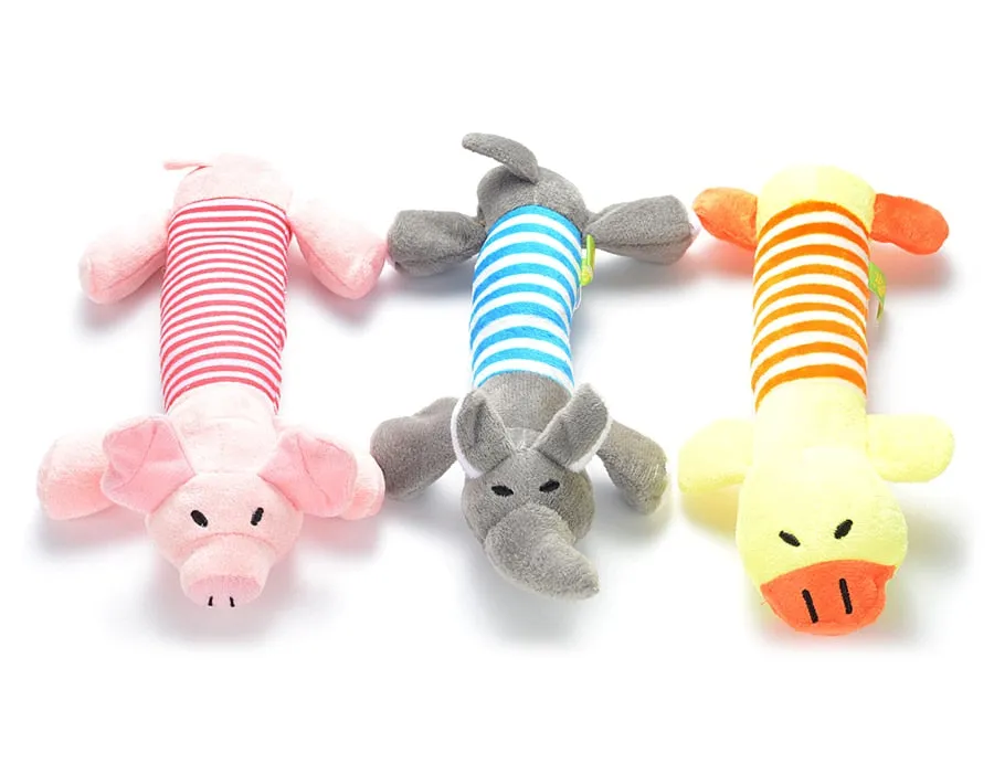 Dog Plush Squeak Toy