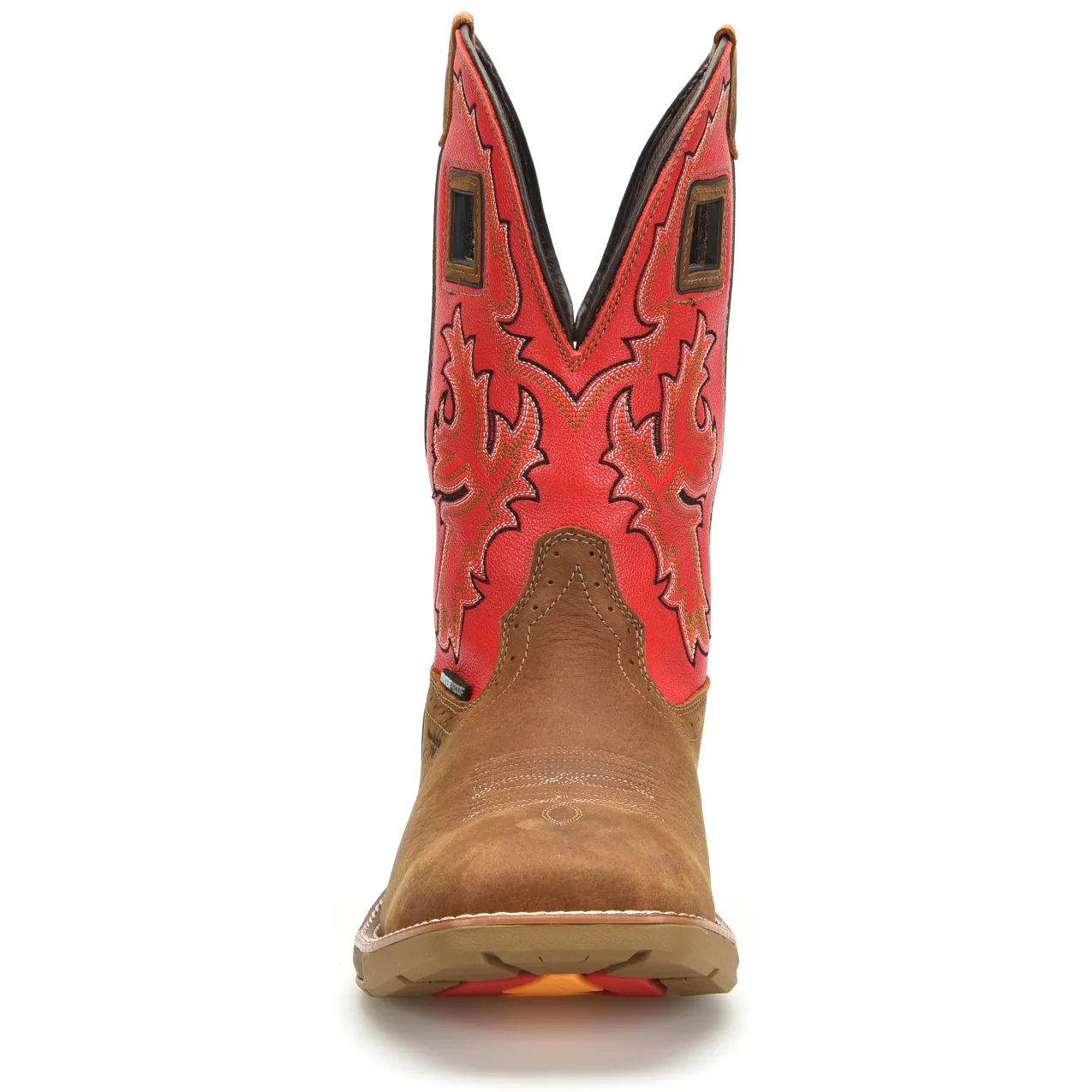 Double H Men's Henly 11" Composite Toe Waterproof Western Work Boot- Brown - DH5358