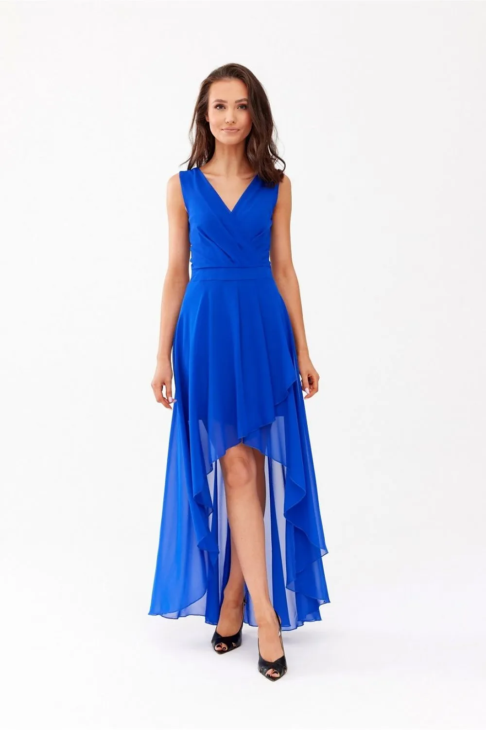 Elegant Asymmetrical Maxi Dress