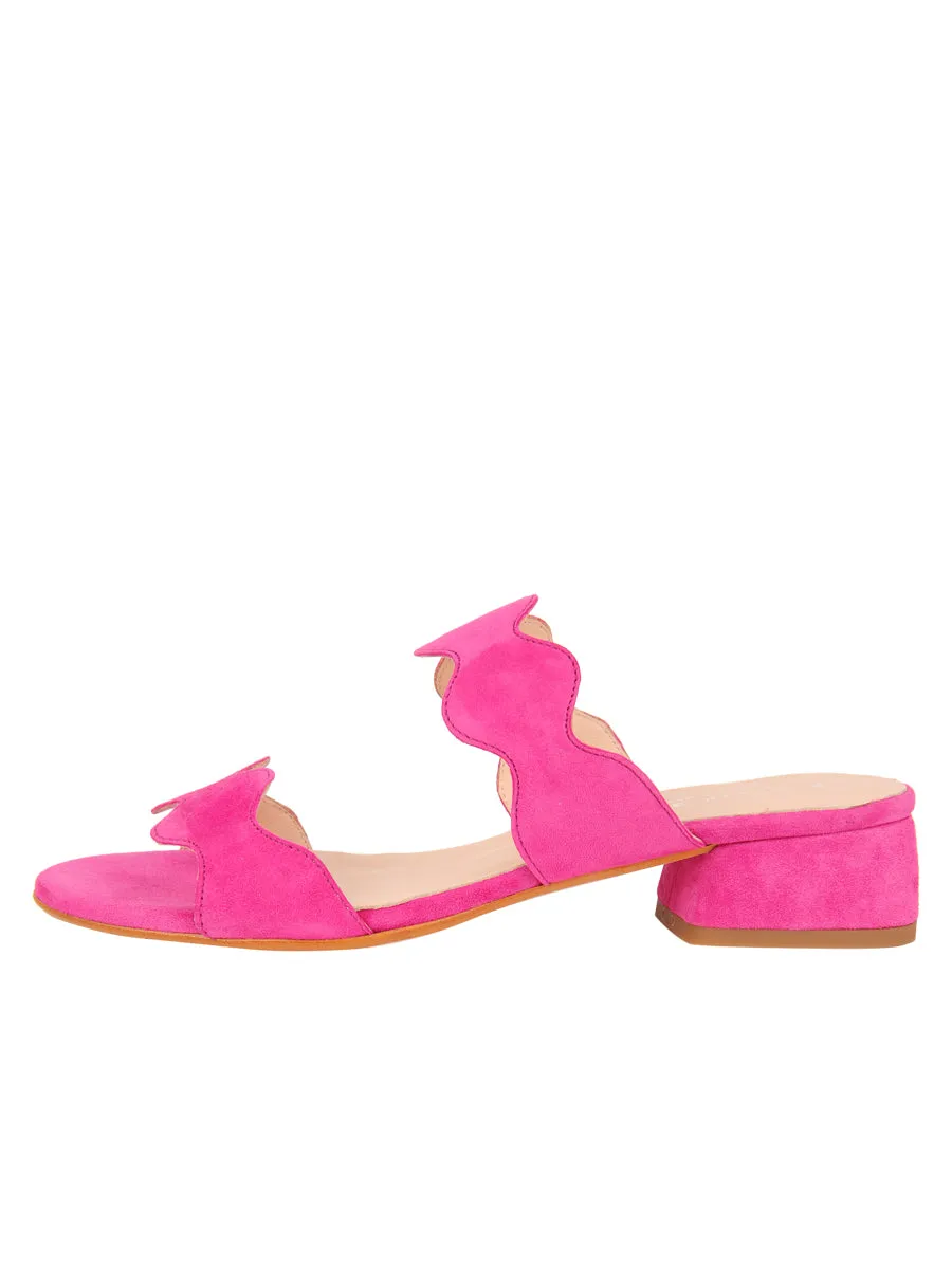 Emilia Scalloped Sandal