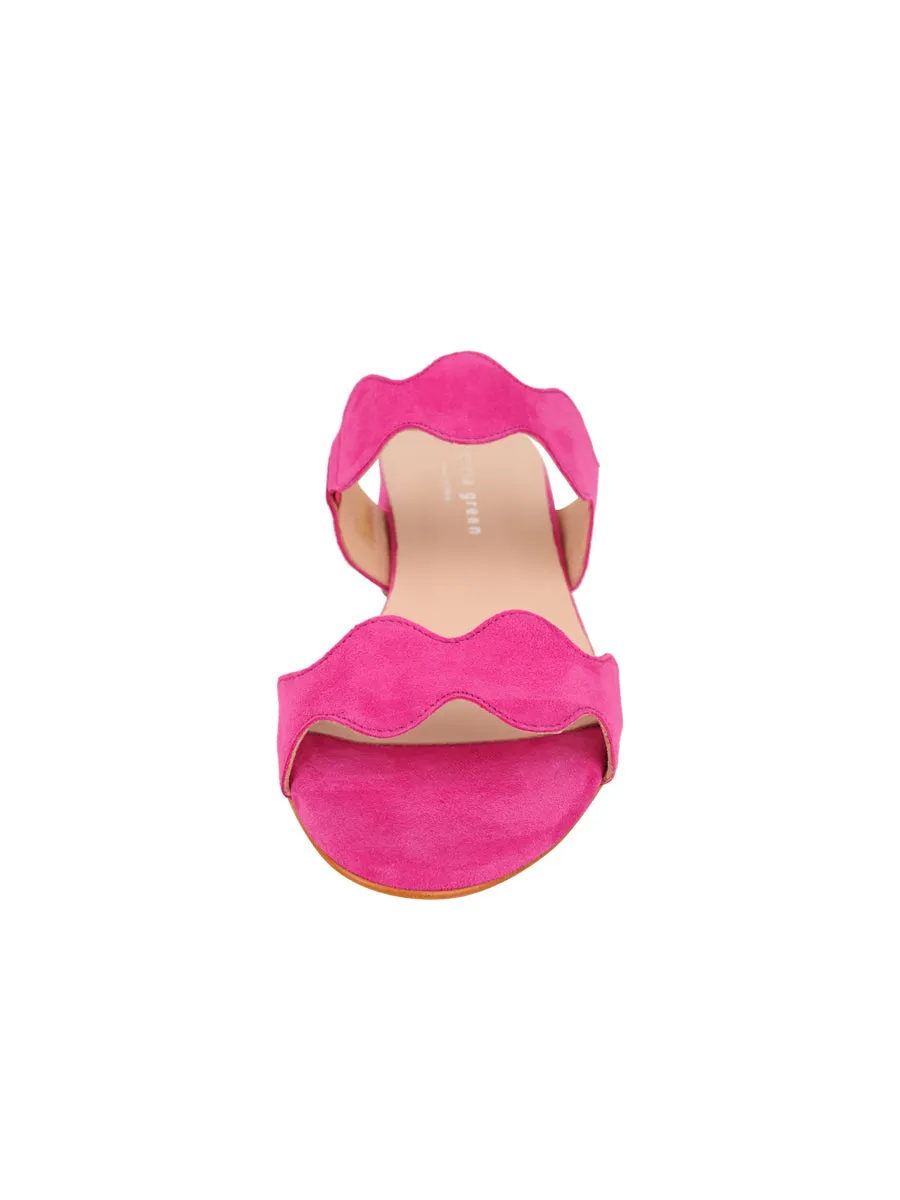 Emilia Scalloped Sandal