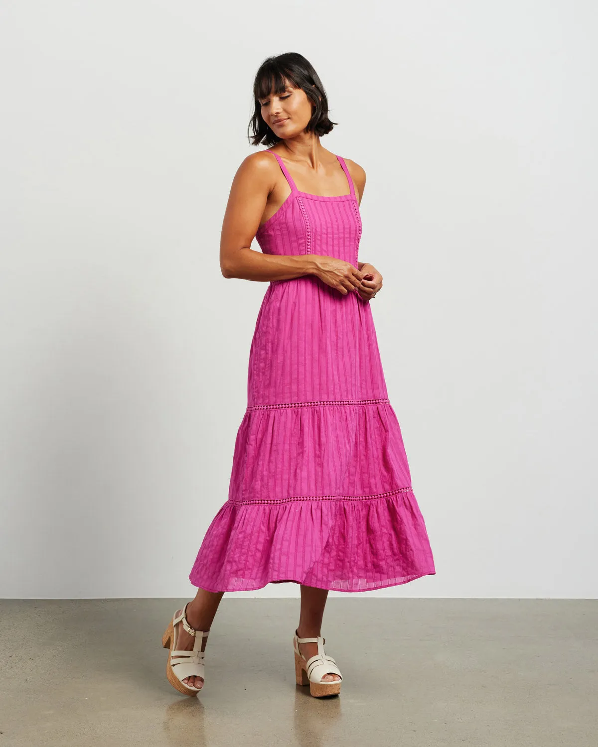 et alia Luna Dress - Magenta