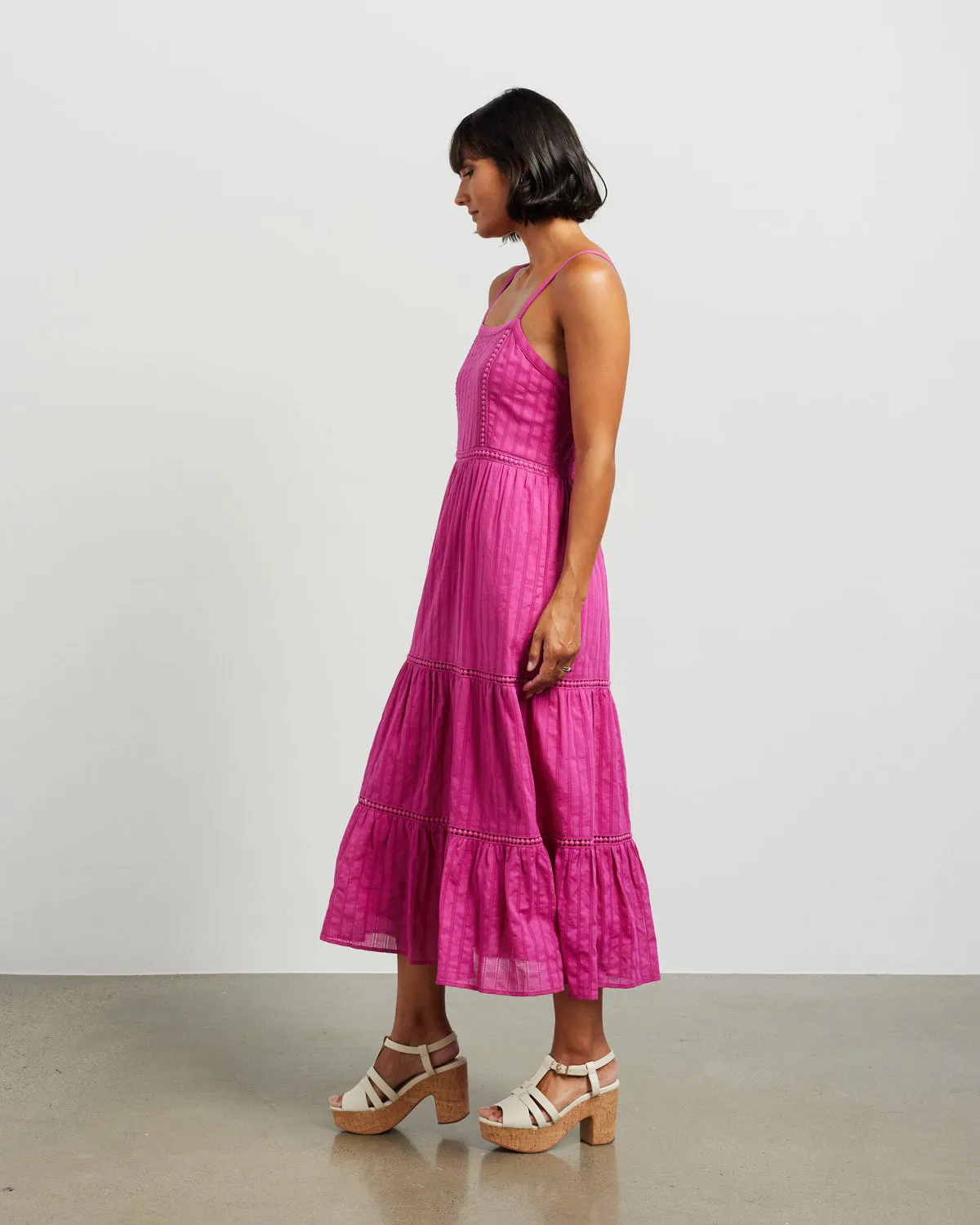 et alia Luna Dress - Magenta