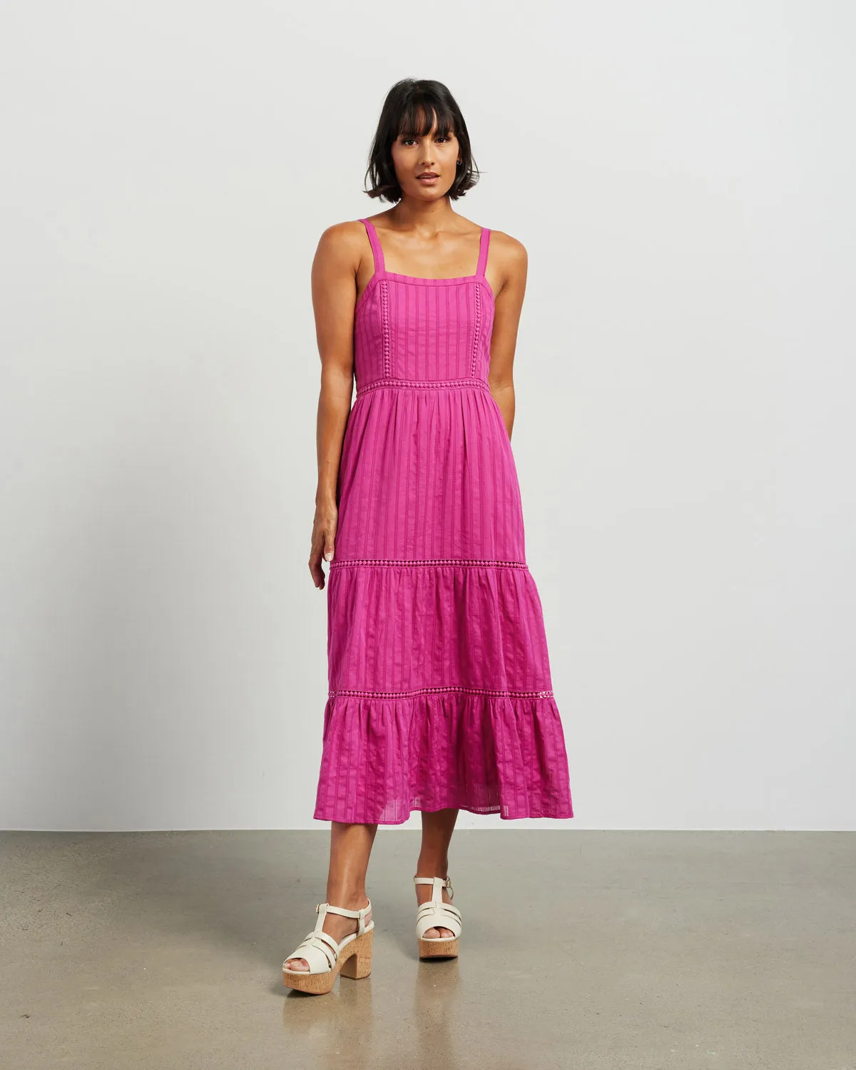 et alia Luna Dress - Magenta