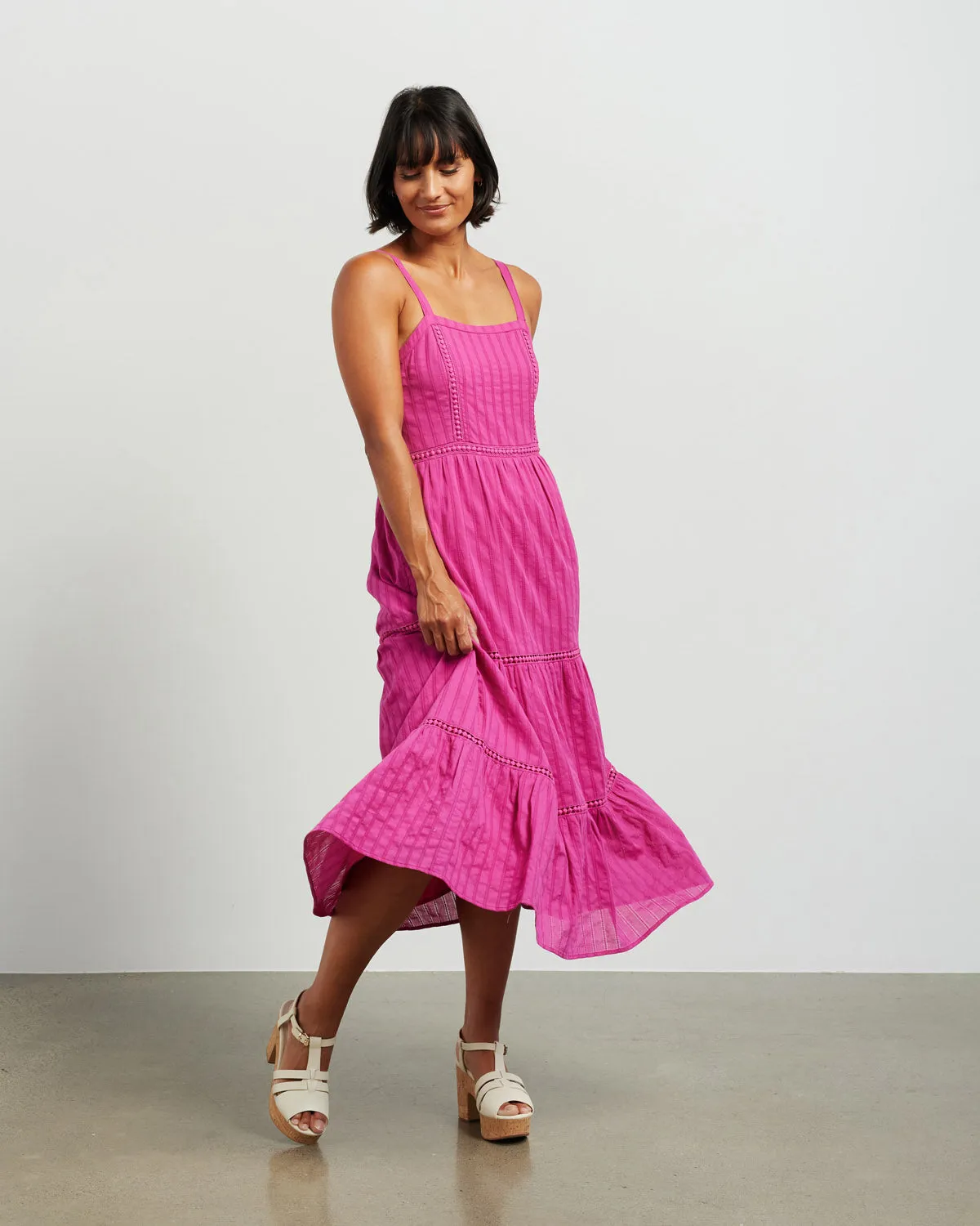 et alia Luna Dress - Magenta