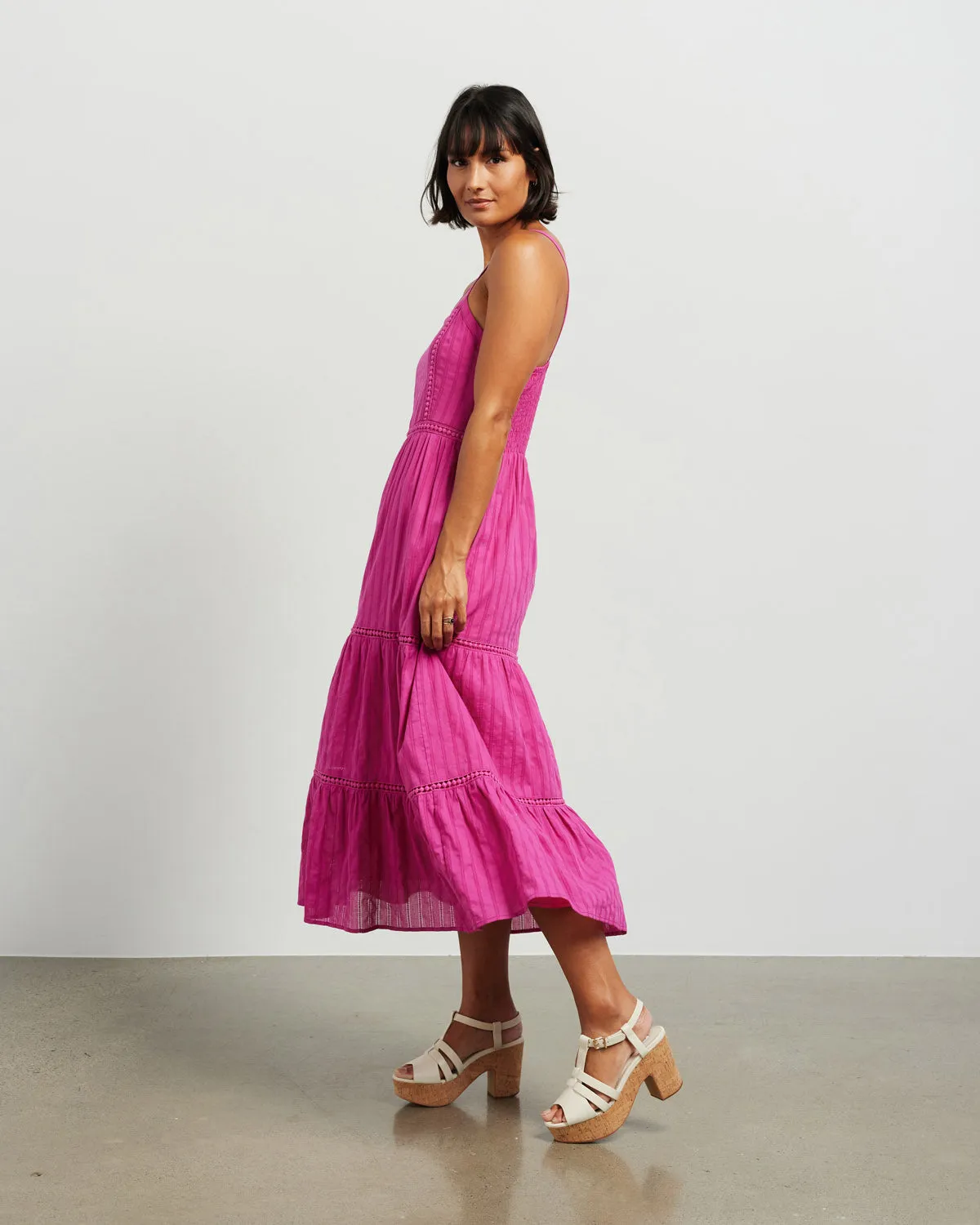 et alia Luna Dress - Magenta