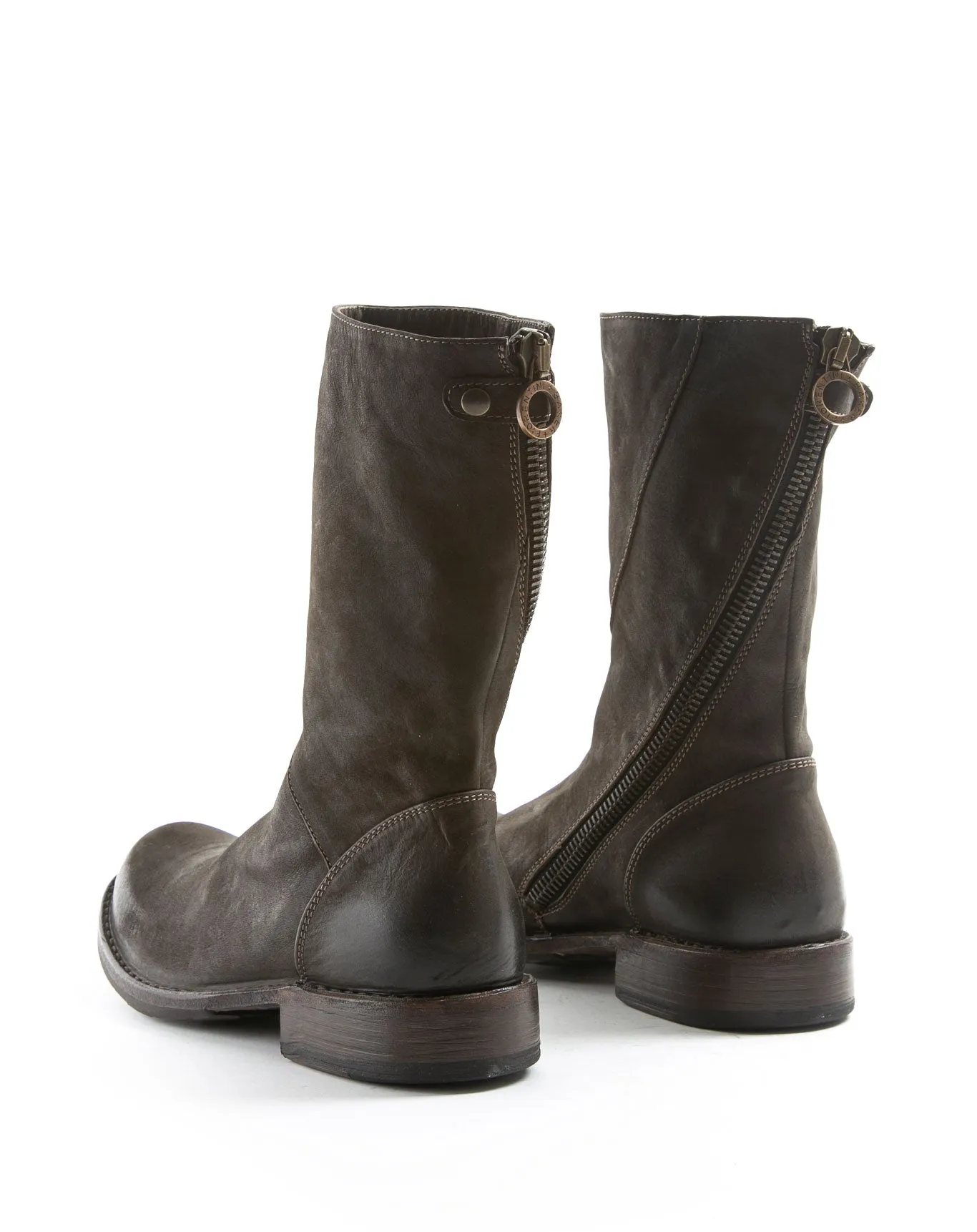 EZEE Brown Leather Boots
