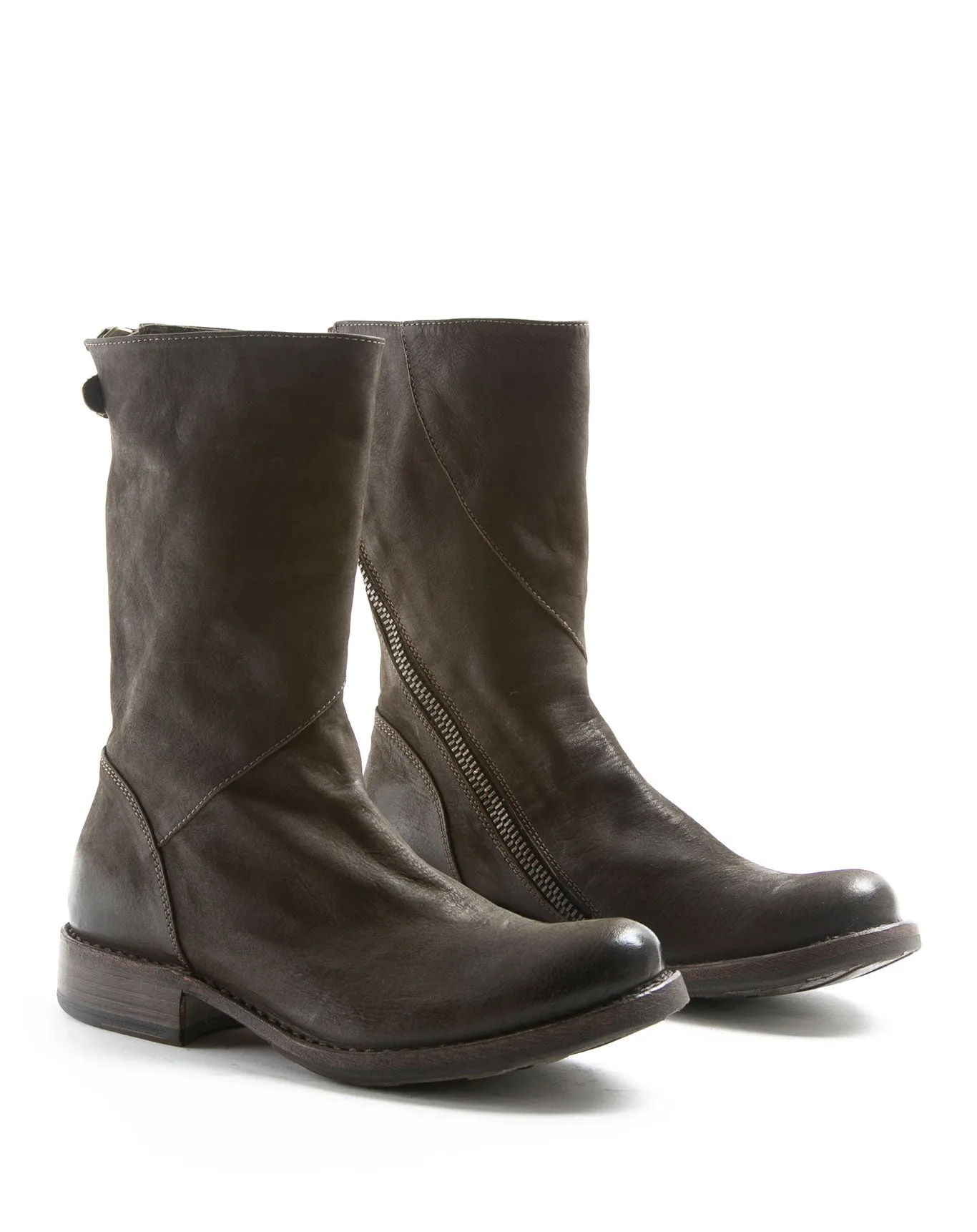 EZEE Brown Leather Boots