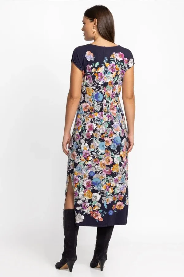 Fall Dance Tie Front Knit Dress