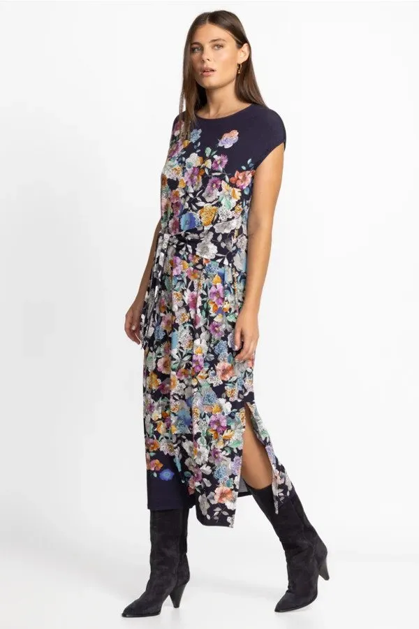 Fall Dance Tie Front Knit Dress