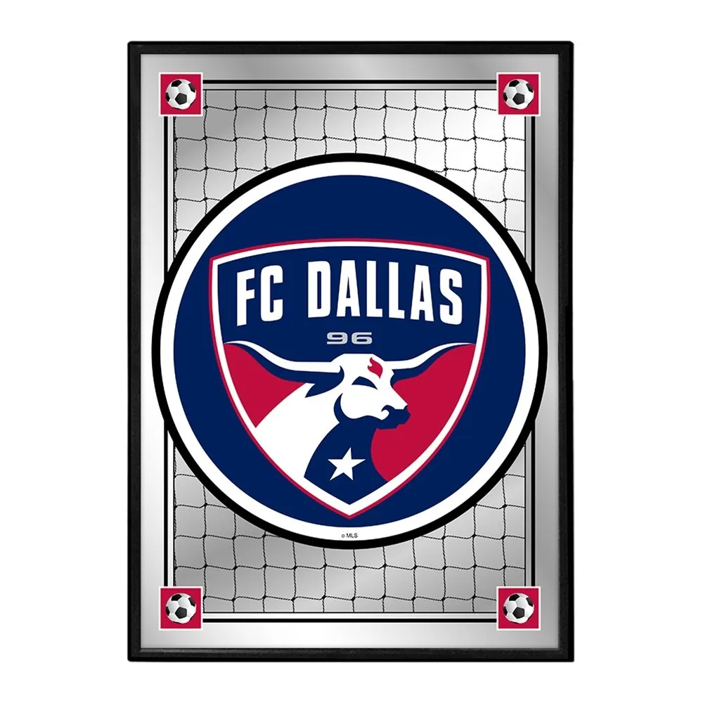 FC Dallas: Team Spirit - Framed Mirrored Wall Sign
