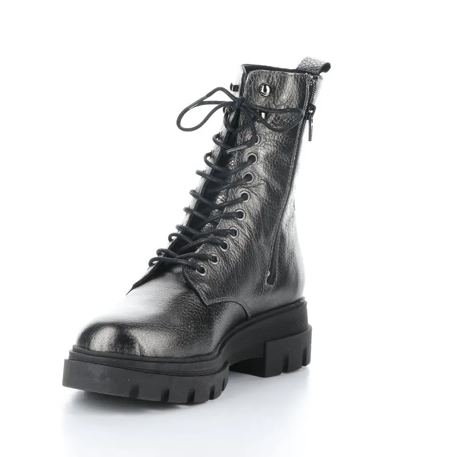Feleta Grey Round Toe Boots