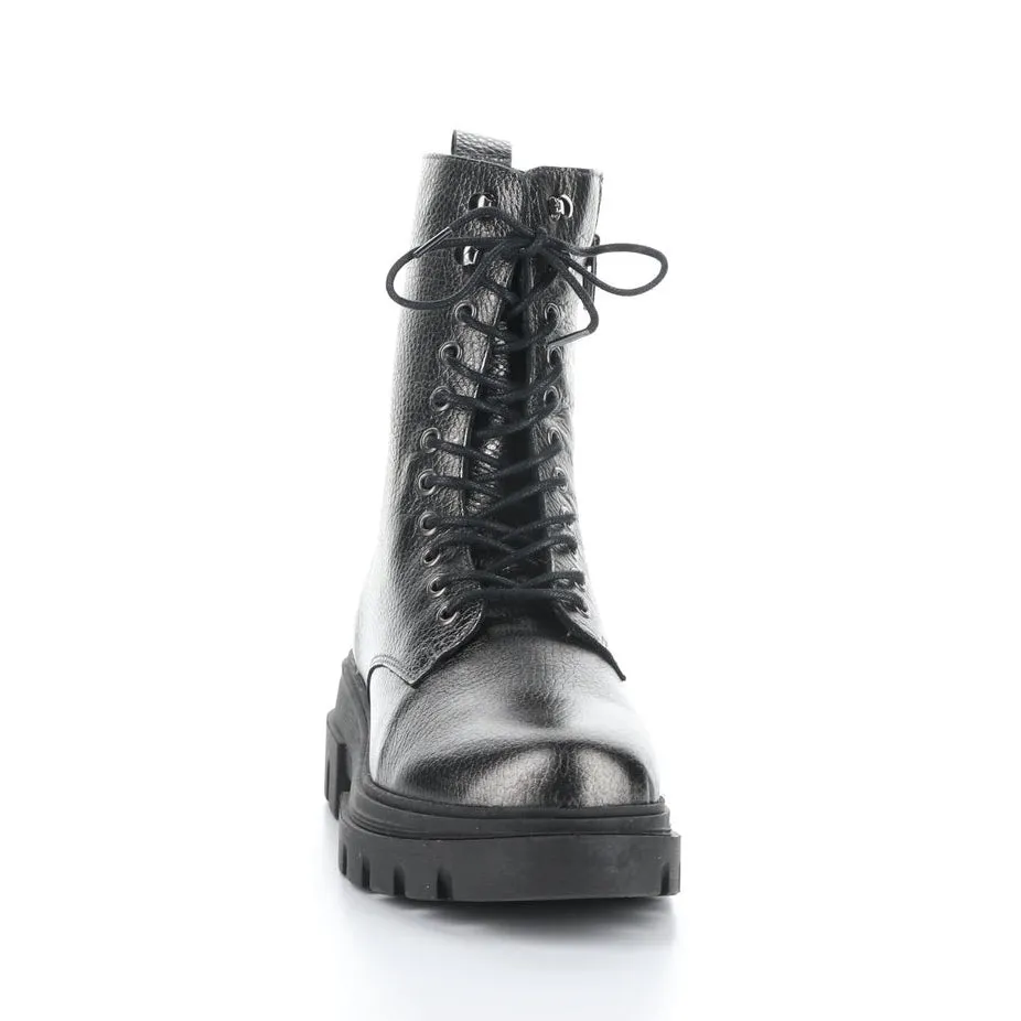 Feleta Grey Round Toe Boots