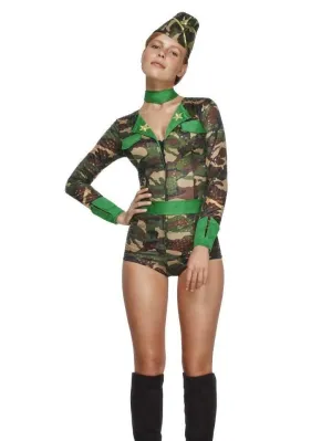 Fever Combat Chick Costume
