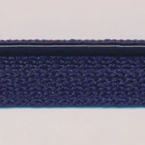 Flash Line Knit Piping  #129 Navy & Silver