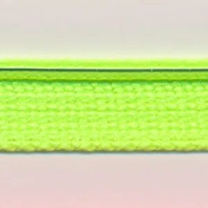 Flash Line Knit Piping  #152 Fluorescent Green & Silver
