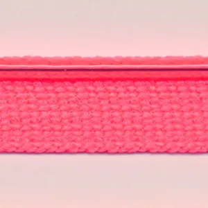 Flash Line Knit Piping  #154 Fluorescent Pink & Silver