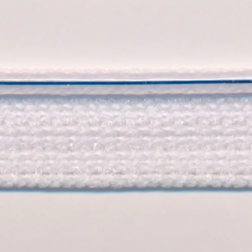 Flash Line Knit Piping  #504 White & Blue