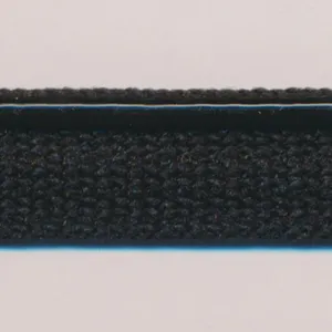 Flash Line Knit Piping  #506 Black & Silver