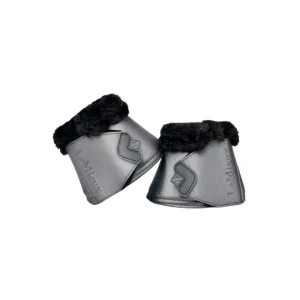 Fleece Edged Over Reach Boots Twilight  by Le Mieux