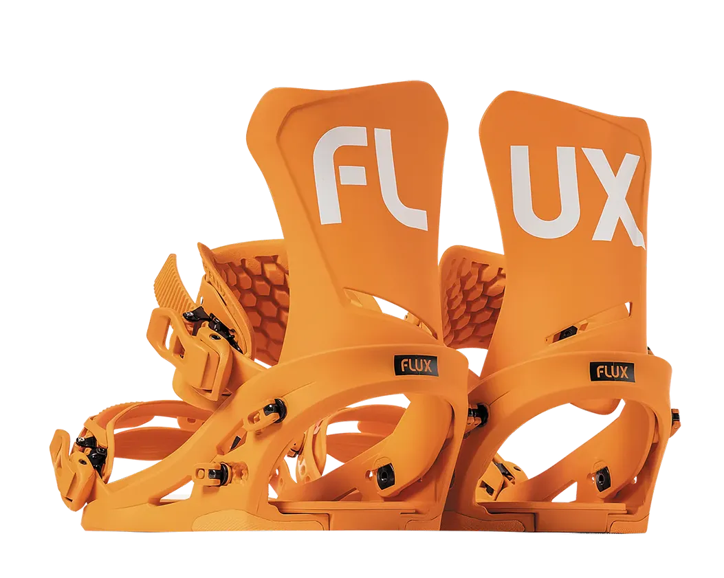Flux DS Snowboard Bindings Mens 2025 Orange