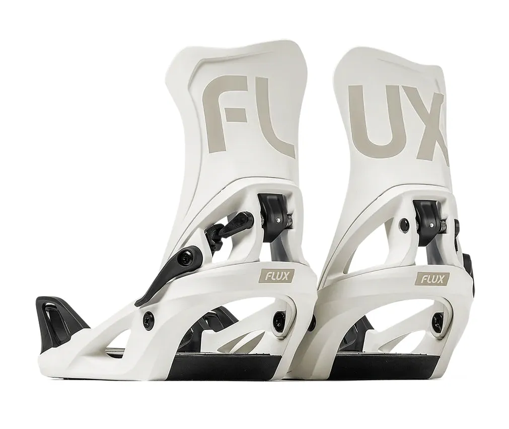 Flux DS Step On Snowboard Bindings Womens 2025 White