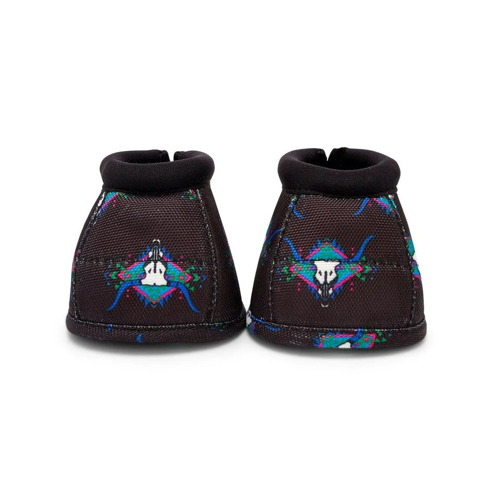 Fort Worth No-Turn Bell Boots Skull (FOR1860SK)