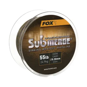 FOX Submerge Dark Camo Sinking Braid Mainline 300m   600m