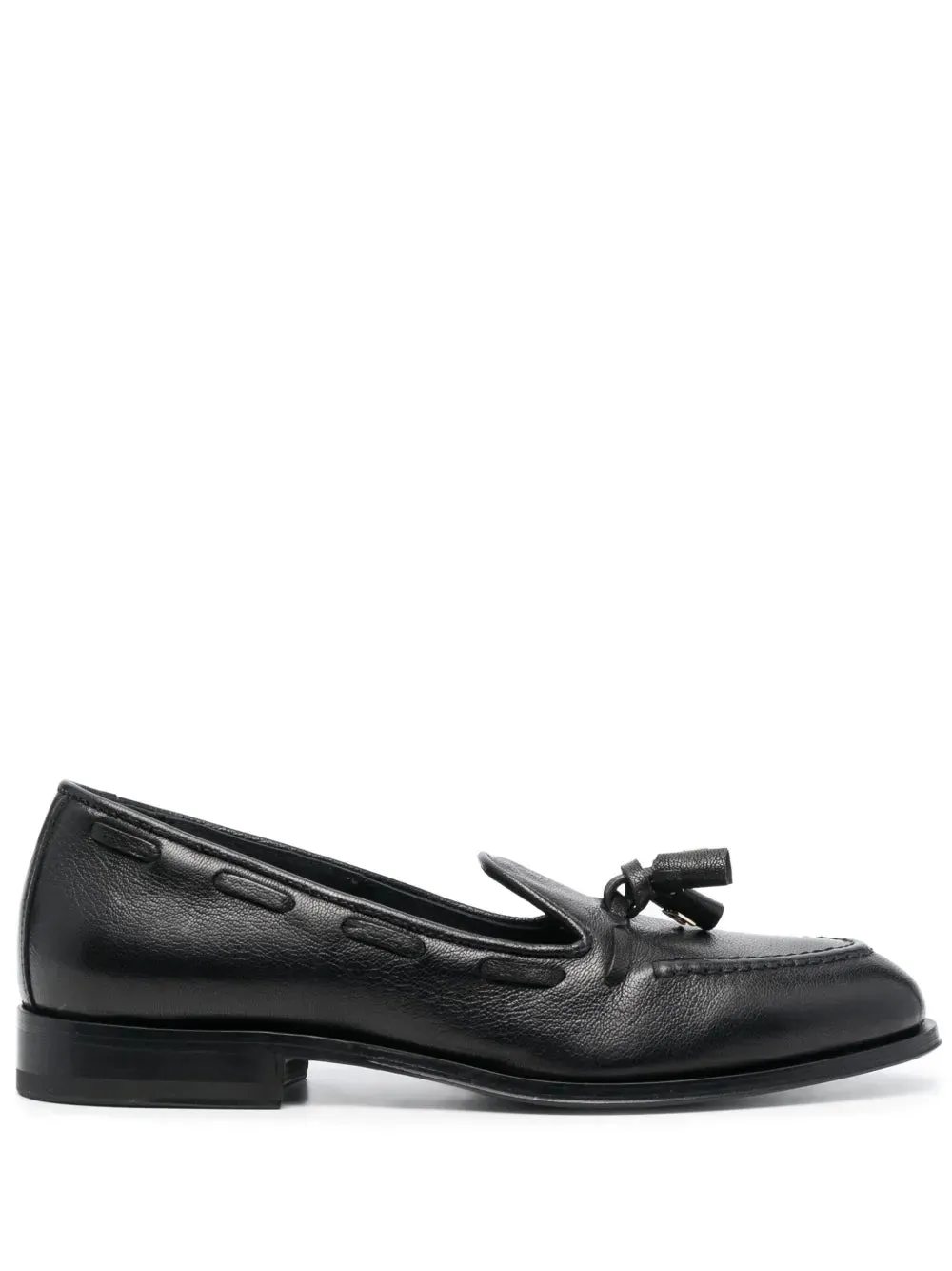 Furla Heritage leather loafers